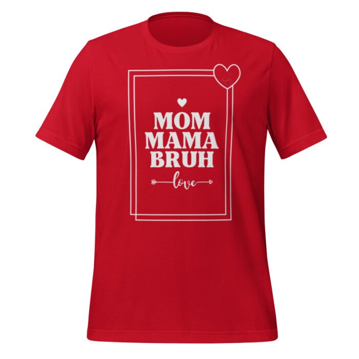 unisex staple t shirt red front 65ca82df9a1e6 - Mama Clothing Store - For Great Mamas