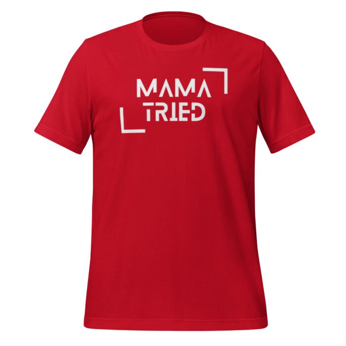 unisex staple t shirt red front 65ca84897aead - Mama Clothing Store - For Great Mamas