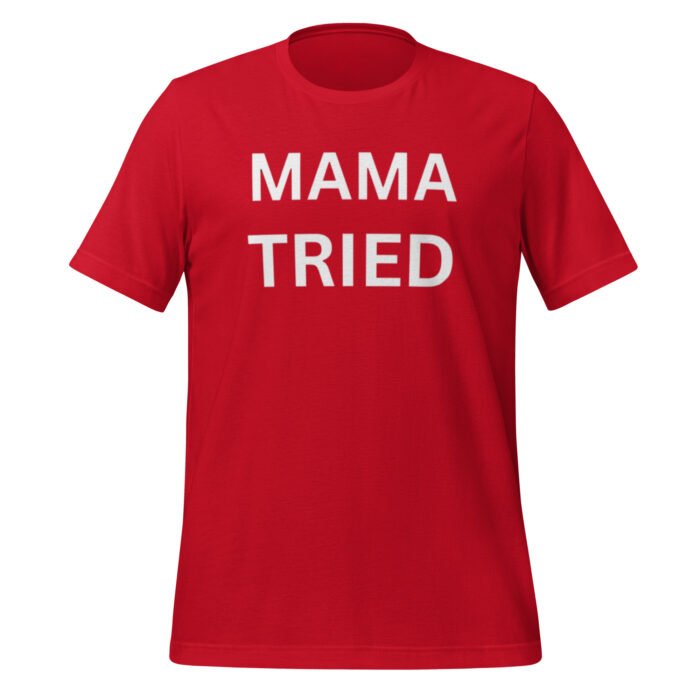 unisex staple t shirt red front 65ca949a77903 - Mama Clothing Store - For Great Mamas