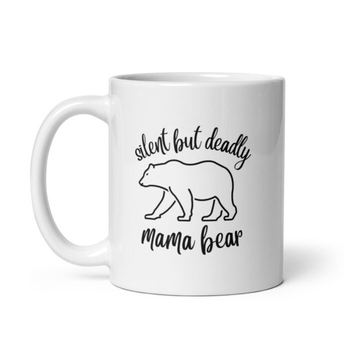 white glossy mug white 11 oz handle on left 65d9ead6a0adb - Mama Clothing Store - For Great Mamas