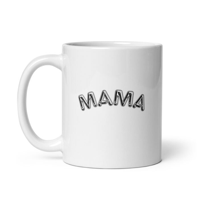 white glossy mug white 11 oz handle on left 65d9ede88c83d - Mama Clothing Store - For Great Mamas