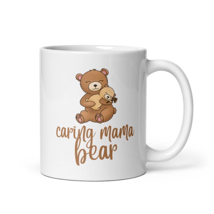 white glossy mug white 11 oz handle on right 65d9e792d074c - Mama Clothing Store - For Great Mamas