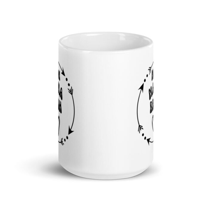 white glossy mug white 15 oz front view 65d9de426f72d - Mama Clothing Store - For Great Mamas