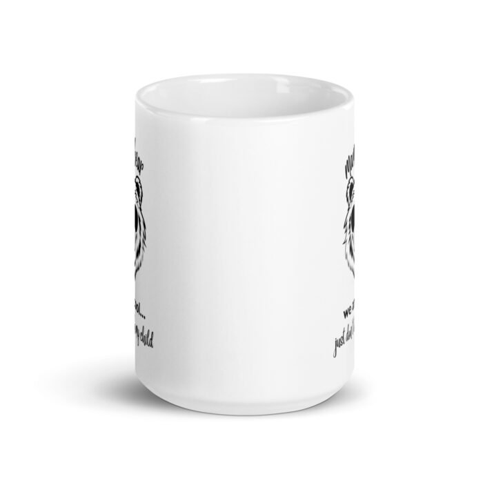 white glossy mug white 15 oz front view 65d9eca025dc2 - Mama Clothing Store - For Great Mamas