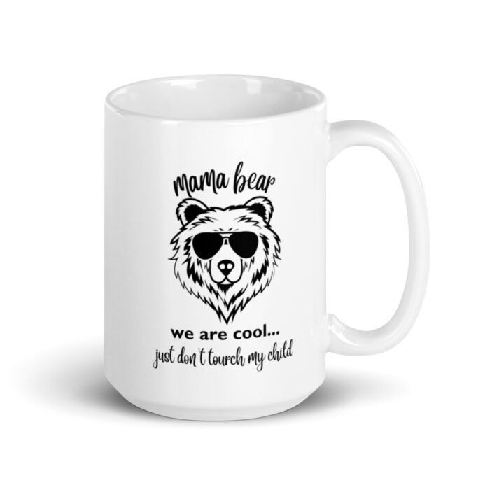 white glossy mug white 15 oz handle on right 65d9eca025cd4 - Mama Clothing Store - For Great Mamas
