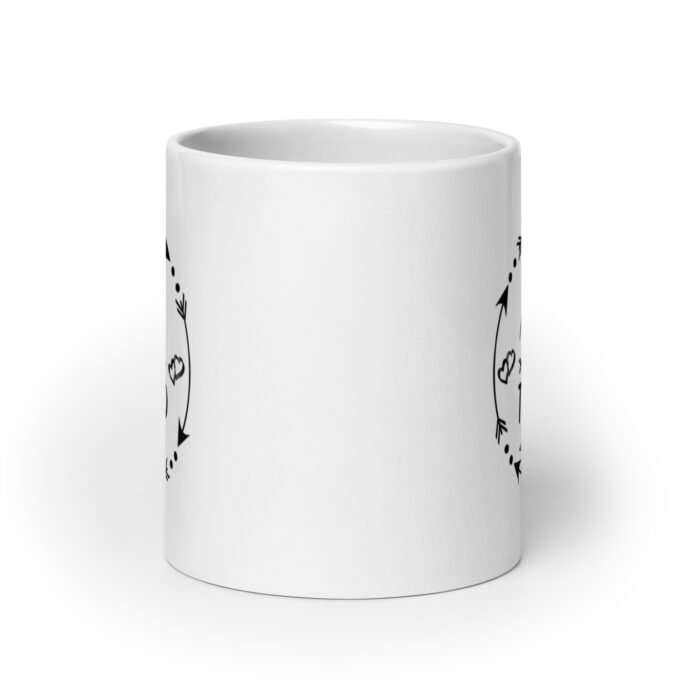 white glossy mug white 20 oz front view 65d9e30963128 - Mama Clothing Store - For Great Mamas
