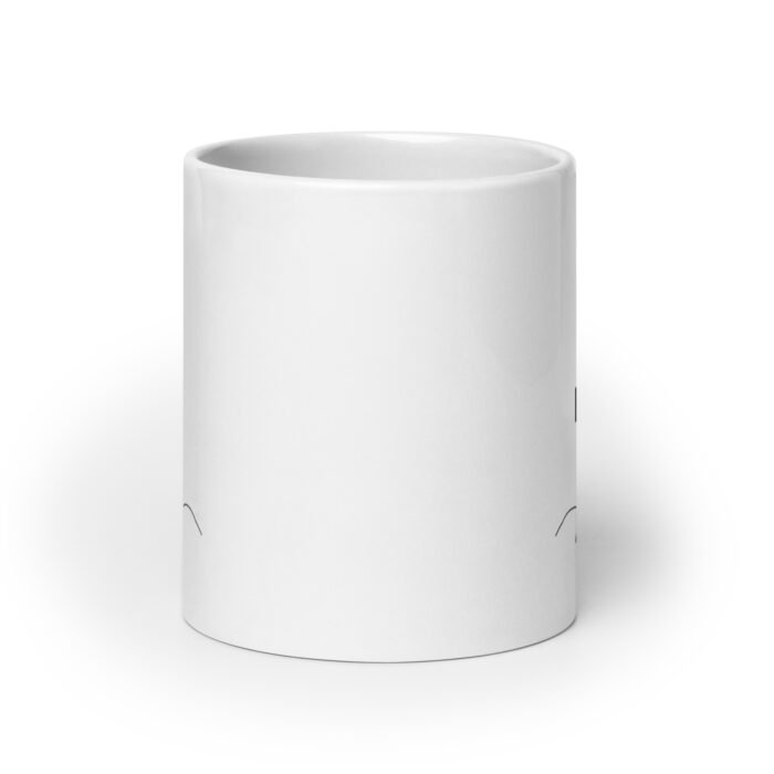 white glossy mug white 20 oz front view 65d9e3ba0f796 - Mama Clothing Store - For Great Mamas