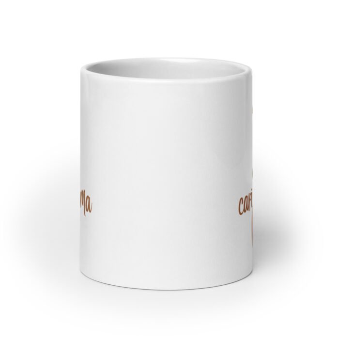 white glossy mug white 20 oz front view 65d9e792d0a16 - Mama Clothing Store - For Great Mamas