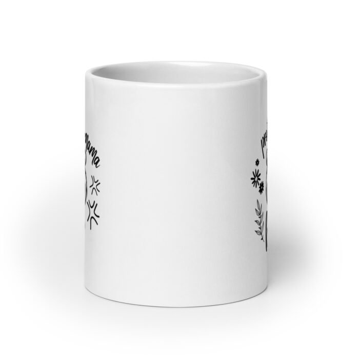 white glossy mug white 20 oz front view 65d9ea2e6868e - Mama Clothing Store - For Great Mamas