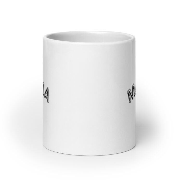 white glossy mug white 20 oz front view 65d9ede88cc44 - Mama Clothing Store - For Great Mamas