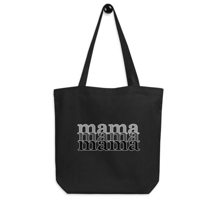 eco tote bag black front 65ea5824afc34 - Mama Clothing Store - For Great Mamas