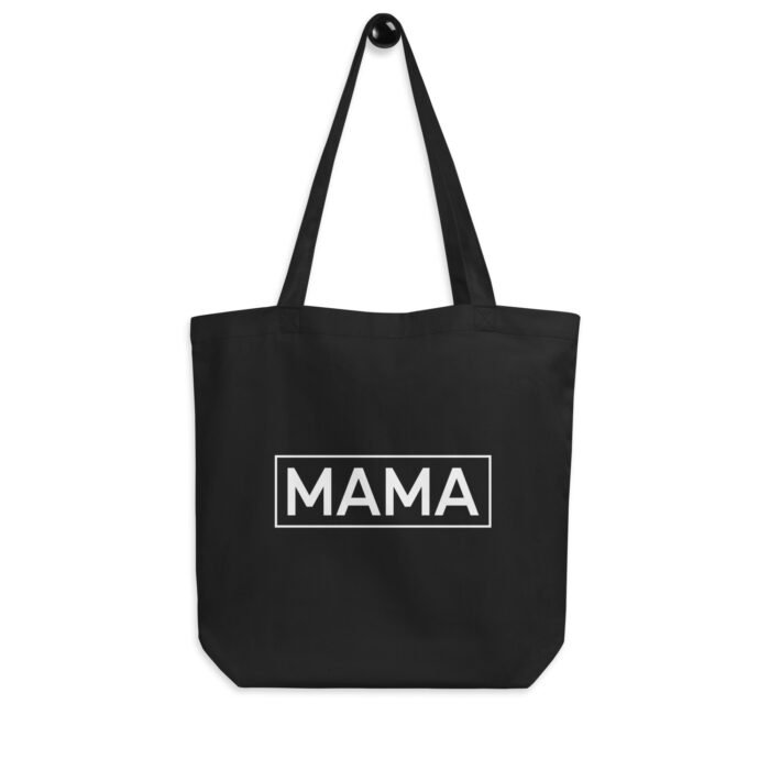 eco tote bag black front 65ec6f0a804de - Mama Clothing Store - For Great Mamas