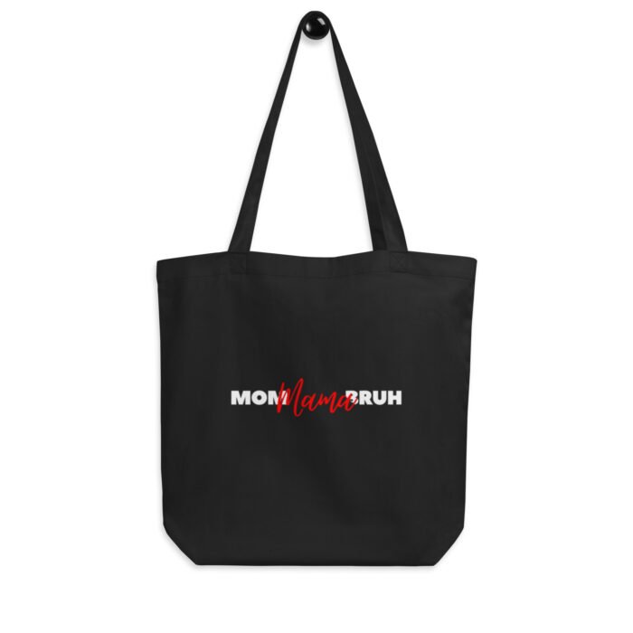 eco tote bag black front 65fd7f299465f - Mama Clothing Store - For Great Mamas