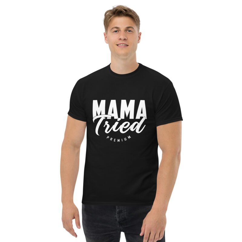 mens classic tee black front 65f96cd70c1a8 - Mama Clothing Store - For Great Mamas