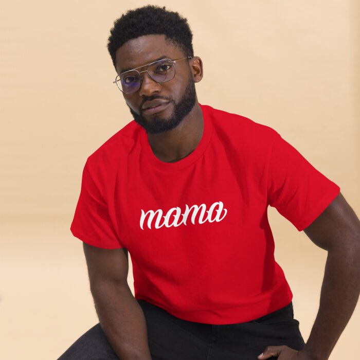 mens classic tee red front 2 65e91b2599c57 - Mama Clothing Store - For Great Mamas