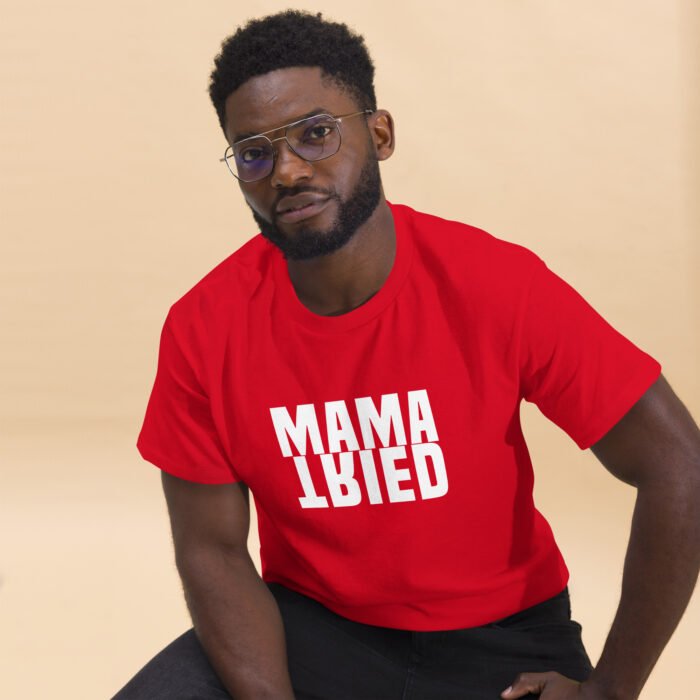mens classic tee red front 2 65f95bd9efcec - Mama Clothing Store - For Great Mamas