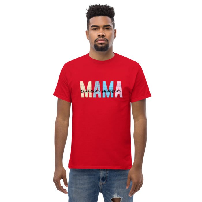 mens classic tee red front 65e90d9a9dcfa - Mama Clothing Store - For Great Mamas