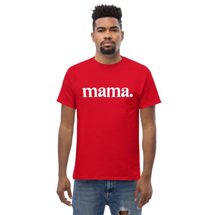 mens classic tee red front 65eb817cee159 - Mama Clothing Store - For Great Mamas