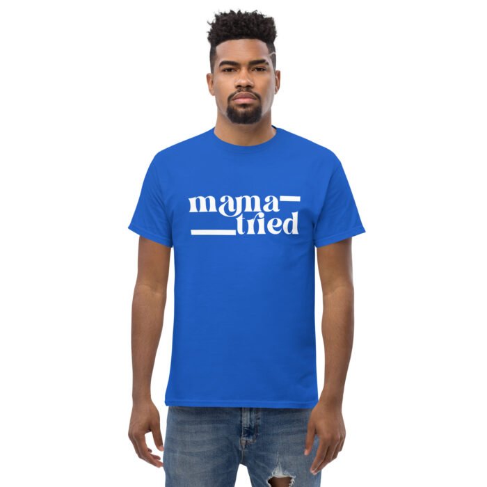 mens classic tee royal front 65f8474ad79d2 - Mama Clothing Store - For Great Mamas