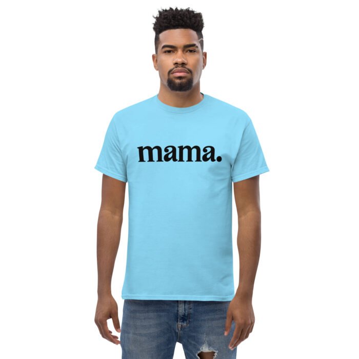 mens classic tee sky front 65eb82f92e1d7 - Mama Clothing Store - For Great Mamas
