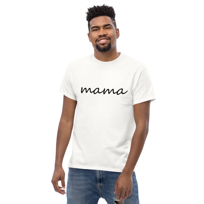 mens classic tee white front 2 65e8efbd770d8 - Mama Clothing Store - For Great Mamas
