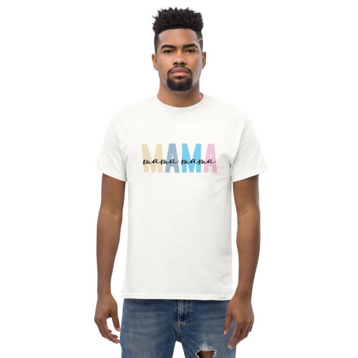 mens classic tee white front 65e90d9aa2510 - Mama Clothing Store - For Great Mamas