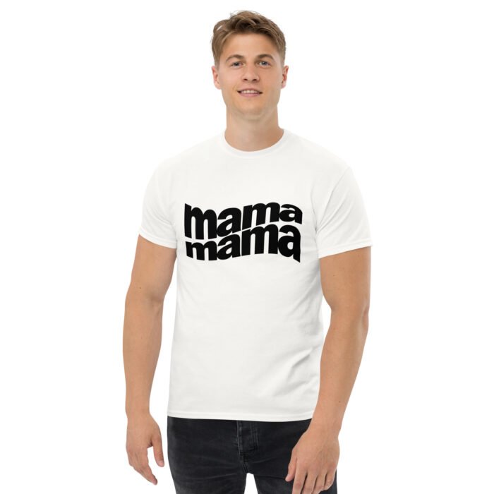 mens classic tee white front 65ea5b2fefacc - Mama Clothing Store - For Great Mamas