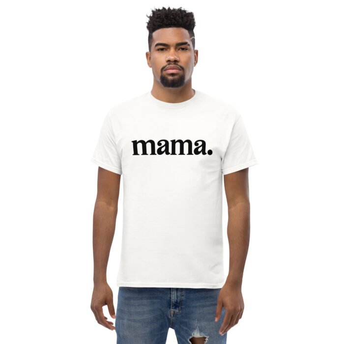 mens classic tee white front 65eb82f927ded - Mama Clothing Store - For Great Mamas