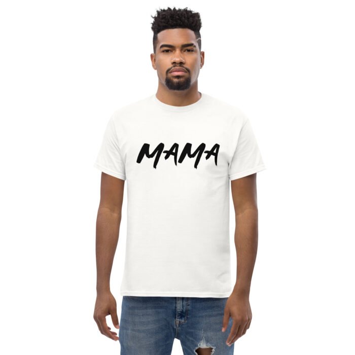 mens classic tee white front 65eca394bd4c7 - Mama Clothing Store - For Great Mamas