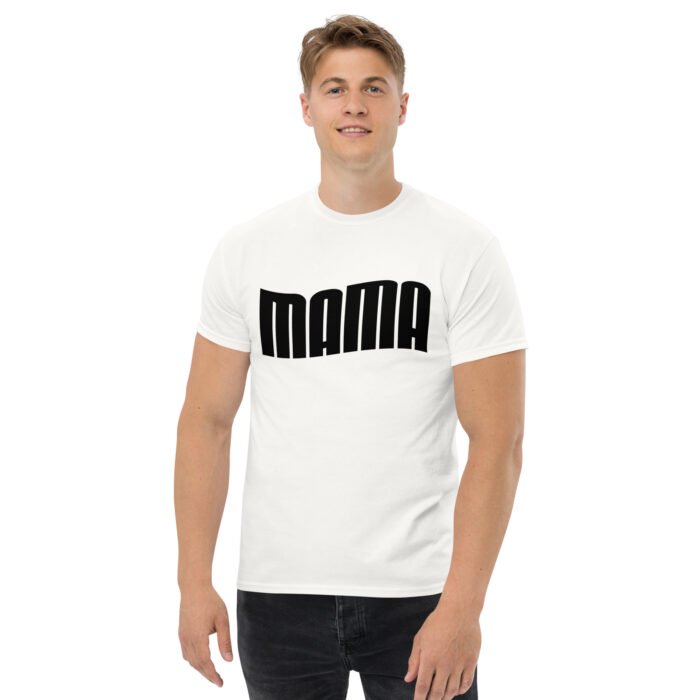mens classic tee white front 65f16c3209b31 - Mama Clothing Store - For Great Mamas