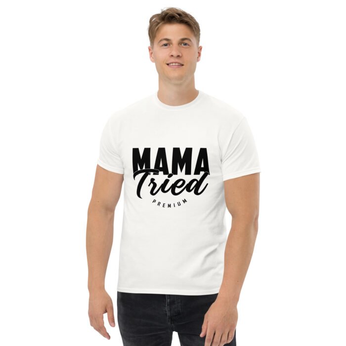 mens classic tee white front 65f96e62160dc - Mama Clothing Store - For Great Mamas