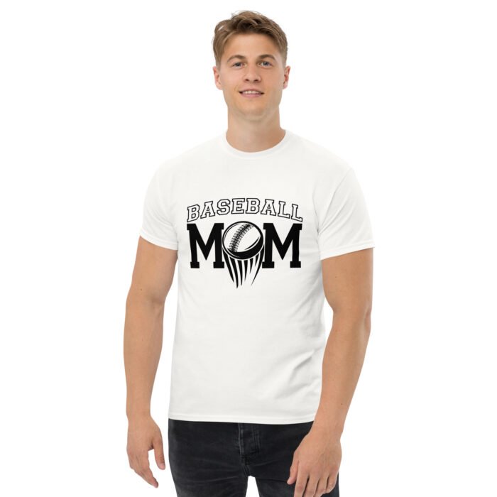 mens classic tee white front 66017b1241f64 - Mama Clothing Store - For Great Mamas