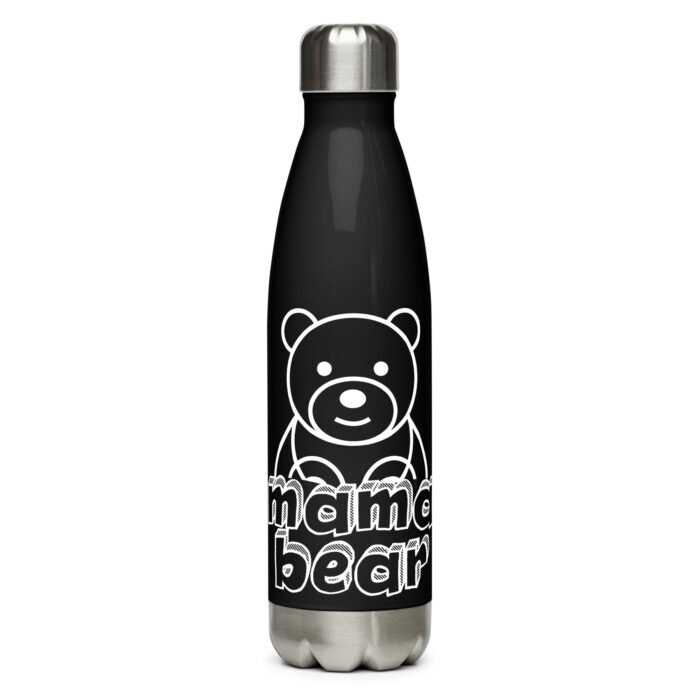 stainless steel water bottle black 17 oz front 65fae209950ad - Mama Clothing Store - For Great Mamas