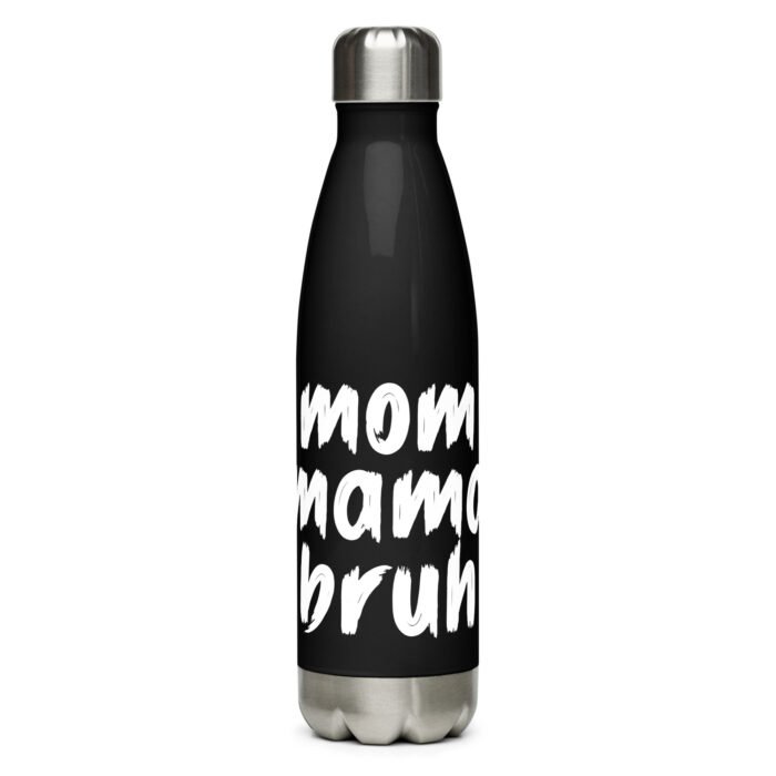 stainless steel water bottle black 17 oz front 65fc5863ecffa - Mama Clothing Store - For Great Mamas