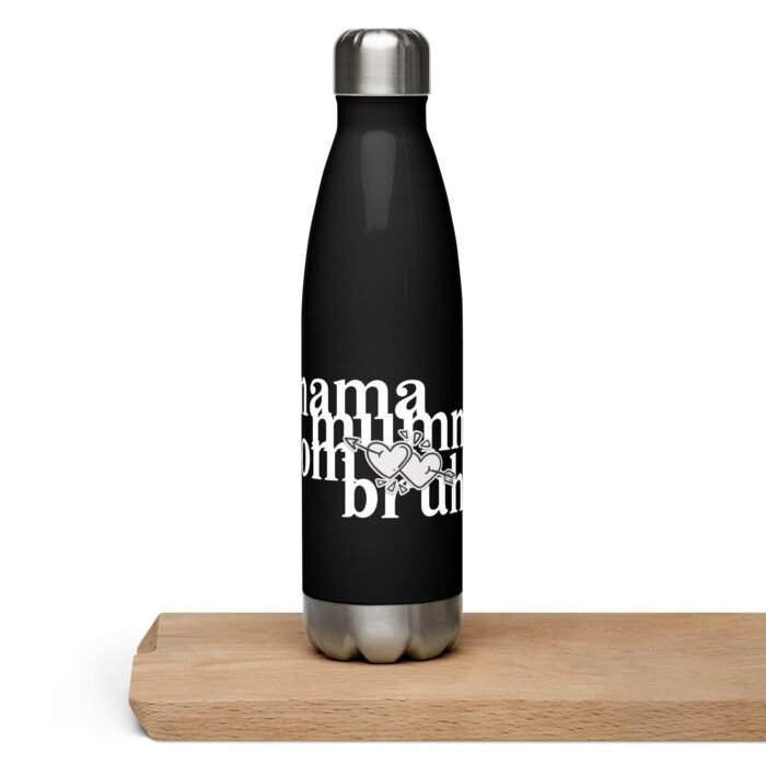stainless steel water bottle black 17 oz front 65fd5238a0d12 - Mama Clothing Store - For Great Mamas