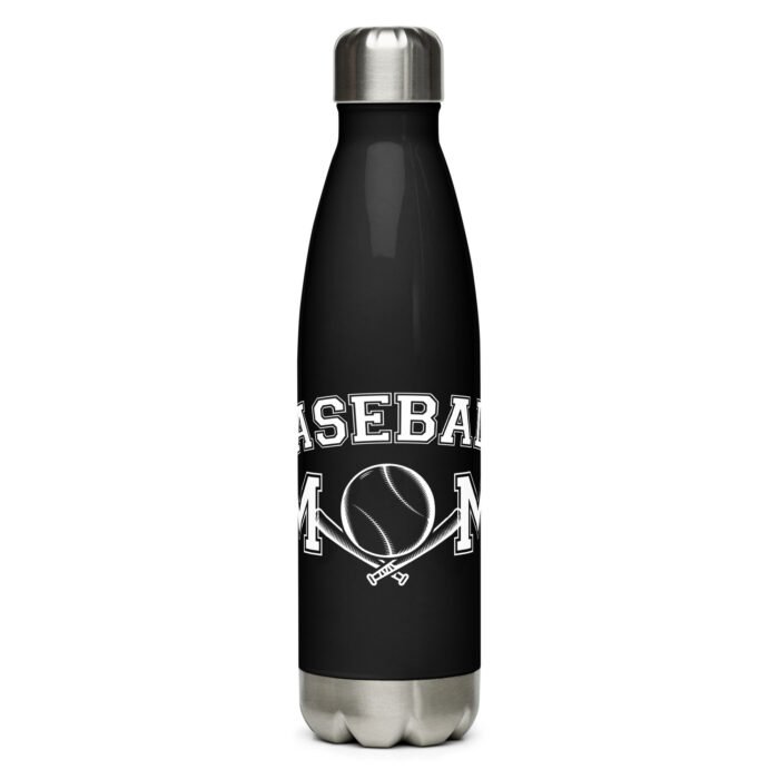 stainless steel water bottle black 17 oz front 660167c64fd56 - Mama Clothing Store - For Great Mamas