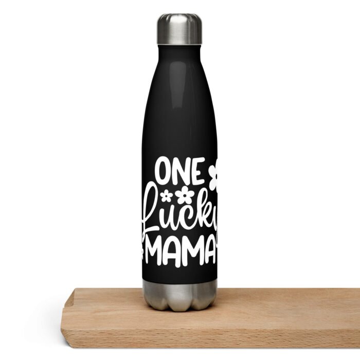 stainless steel water bottle black 17 oz front 6604312716c31 - Mama Clothing Store - For Great Mamas