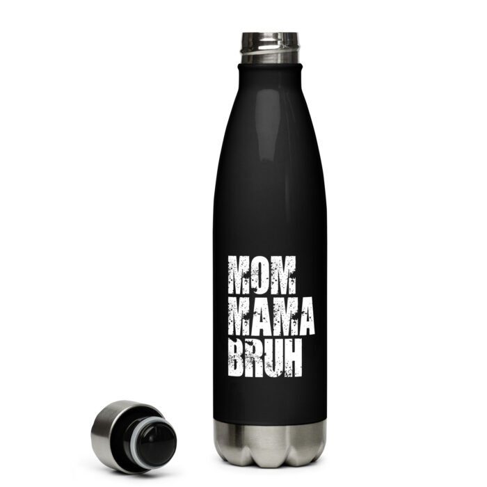 stainless steel water bottle black 17 oz left 65fc400bb3e43 - Mama Clothing Store - For Great Mamas
