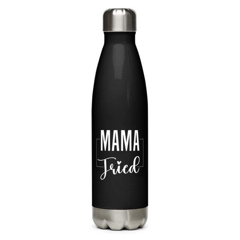 stainless steel water bottle black 17 oz right 65f40b044c352 - Mama Clothing Store - For Great Mamas