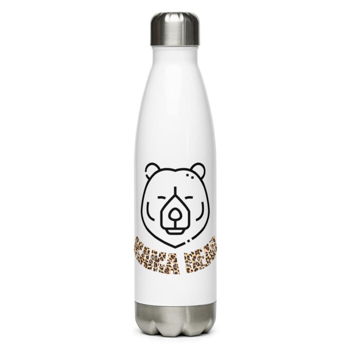stainless steel water bottle white 17 oz front 65f9b1268f090 - Mama Clothing Store - For Great Mamas