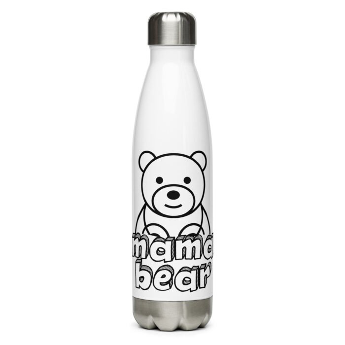 stainless steel water bottle white 17 oz front 65fae0e52625f - Mama Clothing Store - For Great Mamas