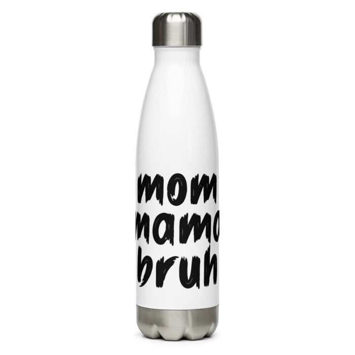 stainless steel water bottle white 17 oz front 65fc54338876b - Mama Clothing Store - For Great Mamas