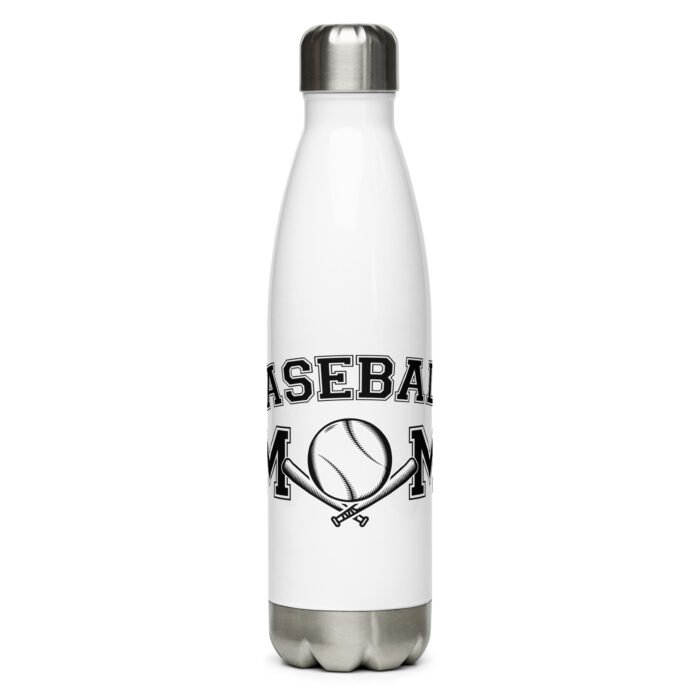 stainless steel water bottle white 17 oz front 66016a081e94c - Mama Clothing Store - For Great Mamas