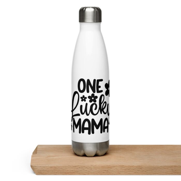 stainless steel water bottle white 17 oz front 66042407aae14 - Mama Clothing Store - For Great Mamas