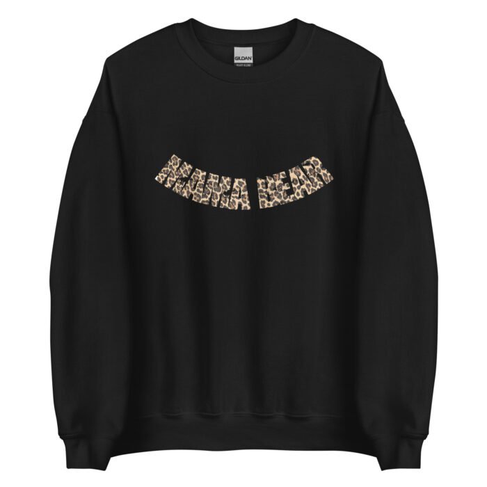 unisex crew neck sweatshirt black front 65fab2588ed40 - Mama Clothing Store - For Great Mamas