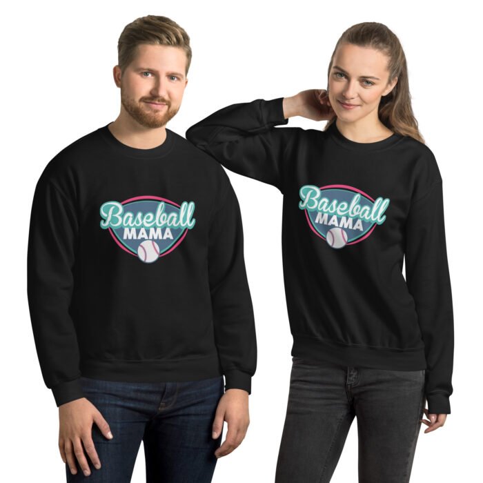 unisex crew neck sweatshirt black front 66014f6983c97 - Mama Clothing Store - For Great Mamas
