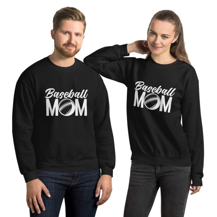 unisex crew neck sweatshirt black front 66018cb1a77f3 - Mama Clothing Store - For Great Mamas