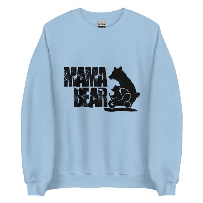 unisex crew neck sweatshirt light blue front 65fc2017e809e - Mama Clothing Store - For Great Mamas