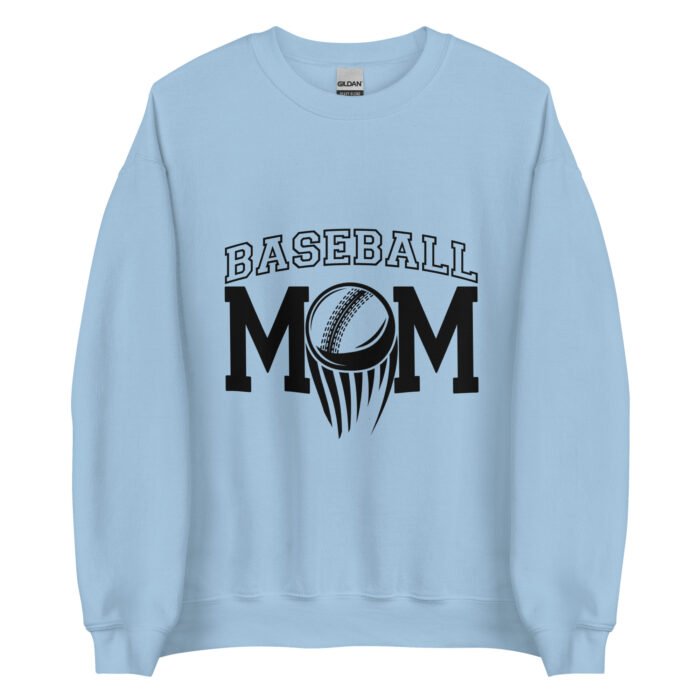 unisex crew neck sweatshirt light blue front 66017ed81794e - Mama Clothing Store - For Great Mamas