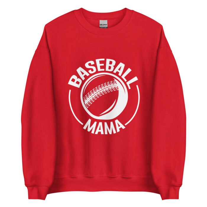unisex crew neck sweatshirt red front 6602bd279c751 - Mama Clothing Store - For Great Mamas